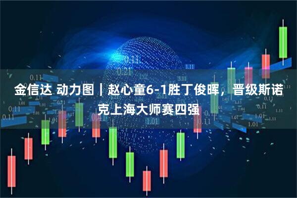 金信达 动力图｜赵心童6-1胜丁俊晖，晋级斯诺克上海大师赛四强