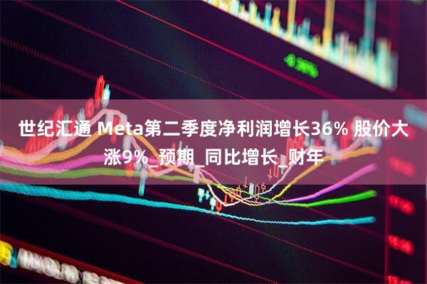 世纪汇通 Meta第二季度净利润增长36% 股价大涨9%_预期_同比增长_财年